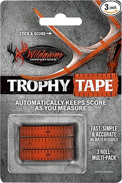 Picture of Wildgame Innovations Trophy Tape Orange 200" Long 3 Rolls Per Pack WLD424