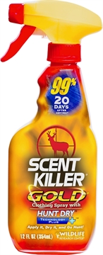 Picture of Wildlife Research Scent Killer Gold Odor Eliminator Odorless Scent 12 oz Trigger Spray 1252