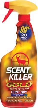 Picture of Wildlife Research Scent Killer Gold Odor Eliminator Odorless Scent 24 oz Trigger Spray 1255