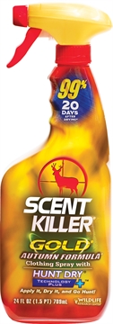 Picture of Wildlife Research Scent Killer Gold Autumn Formula Odor Eliminator 24 oz Trigger Spray 1275