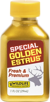 Picture of Wildlife Research Special Golden Estrus - Fresh & Super Premium Whitetail Doe Urine with Estrus Secretions 1 FL OZ 405