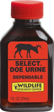Picture of Wildlife Research Select Deer Attractant Doe Urine Scent 1oz Bottle 410