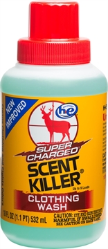 Picture of Wildlife Research Scent Killer Super Charged Clothing Wash Odor Eliminator Odorless Scent 18 oz Bottle 546