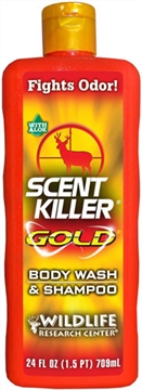 Picture of WRC CASE PACK OF 4 BODY WASH & SHAMPOO GOLD 24FL OZ SQUEEZE 1241