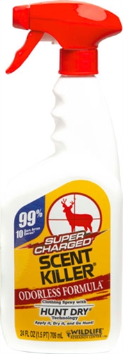 Picture of WILDLIFE RESEARCH CASE PACK OF 4 SC SCENT ELIMINATION SPRAY 24FL OZ 555