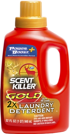 Picture of Wildlife Research Scent Killer Gold Laundry Detergent Odor Eliminator Odorless Scent 32oz Bottle 1249