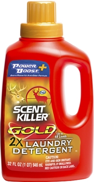 Picture of Wildlife Research Scent Killer Gold Laundry Detergent Odor Eliminator Odorless Scent 32oz Bottle 1249