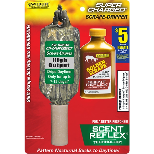 Picture of Wildlife Research Wildlife Research Golden Scrape Scent Dripper Combo 4 oz. 389