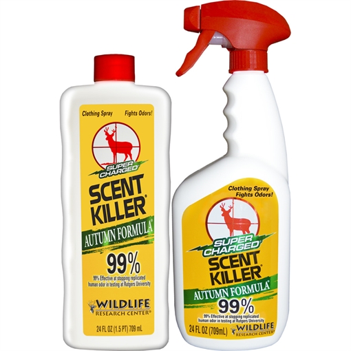 Picture of Wildlife Scent Killer Autumn Formula Super Charged Combo 24 oz Spray Bottle and 24 oz Refill 579