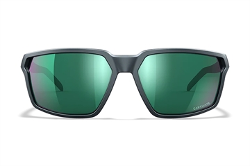 Picture of Wiley X Sierra M/L Green Mirror Lens Polycarbonate Matte Graphite Frame AC6SRA07