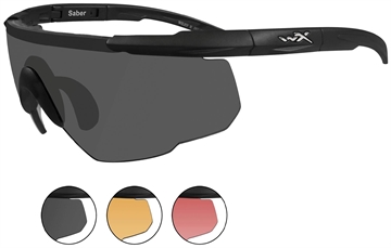 Picture of Wiley X Eyewear 309  Saber Advanced Safety Glasses Matte Black