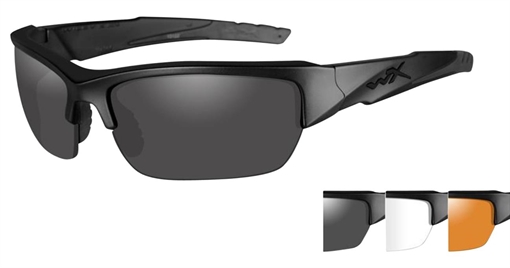 Picture of Wiley X Eyewear CHVAL06 Valor Safety Glasses Matte Black
