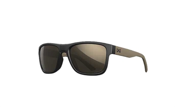 Picture of Wiley X Ovation Tungsten Mirror Lens Polycarbonate Matte Black w/ Tan Frame AC6OVN14