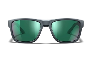 Picture of Wiley X Ovation Green Mirror Lens Dark Gray Frame AC6OVN17