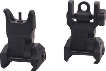 Picture of WILLIAMS GUN SIGHT BLACKOUT AR-15 PIC RAIL FOLDING SIGHT SET 655133