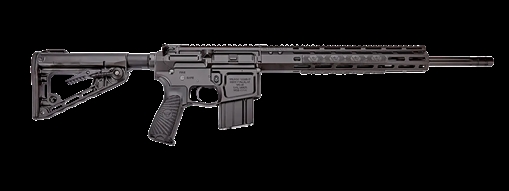 Picture of Wilson Combat Tactical Hunter 300 HAM'R 18" Fluted Threaded Barrel Green/Black Armor-Tuff TH-300H18FBLACK