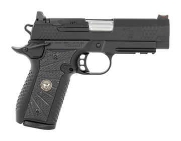 Picture of Wilson Combat 2EDCXCPR9AOR EDC X9 2.0 9mm Luger 15+1 4" Stainless Fluted Barrel, Black Armor-Tuff Optic Ready Slide, Aluminum Frame, Black G10 Grip