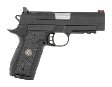 Picture of Wilson Combat 2EDCXCPR9OR EDC X9 2.0 9mm Luger 15+1 4" Stainless Fluted Barrel, Optic Ready Slide, Aluminum Frame w/Picatinny Rail, Black G10 Grip