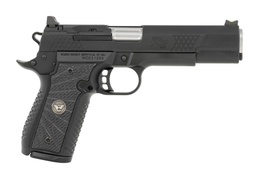 Picture of Wilson Combat 2EDCXLP9OR EDC X9 2.0 9mm Luger 15+1 5" Stainless Fluted Barrel, Black Armor-Tuff Optic Ready Slide, Aluminum Frame, Black G10 Grip