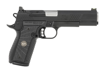 Picture of Wilson Combat 2EDCXLP9OR EDC X9 2.0 9mm Luger 15+1 5" Stainless Fluted Barrel, Black Armor-Tuff Optic Ready Slide, Aluminum Frame, Black G10 Grip
