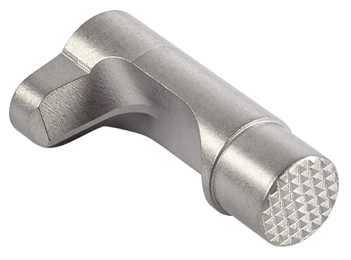 Picture of Wilson Combat Bullet Proof Magazine Release Tactical 1911 Silver Steel Handgun 31TSBP