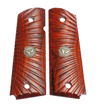 Picture of Wilson Combat Side Panel Grips Full Size Starburst Cocobolo 351MFS