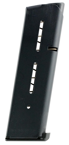 Picture of Wilson Combat 1911 8rd Detachable w/ Lo-Profile Steel Floor Plate 45 ACP Fits 1911 Government Black Stainless Steel 47DCB