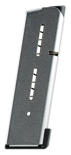 Picture of Wilson Combat 1911 8rd Detachable w/ Lo-Profile Steel Floor Plate 45 ACP Stainless Steel 47DOX