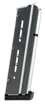 Picture of Wilson Combat 1911 9rd Detachable w/ Standard Floor Plate 40 S&W Stainless Steel 47FX