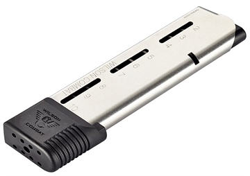 Picture of Wilson Combat 1911 10rd Extended Floorplate 45 ACP Fits Wilson Combat 1911 Elite Tactical Stainless Steel 50045FS10