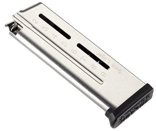Picture of Wilson Combat ETM 9rd 9mm Luger Fits Wilson Combat 1911 Elite Tactical Compact Stainless Steel 5009C9