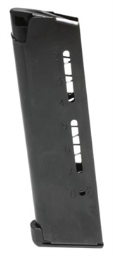 Picture of Wilson Combat ETM 8rd Detachable w/ Lo-Profile Steel Floor Plate 45 ACP Fits Wilson Combat 1911 Elite Tactical Blued Stainless Steel 500BC