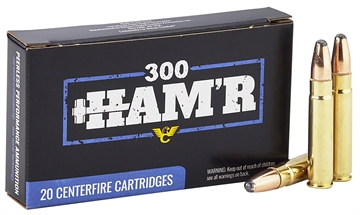 Picture of Wilson Combat Speer Hot Core HAM'R Rifle Ammunition .300 HAM R 130gr SP 2510 fps 20/ct A300HMR-130-HHC A300HMR130HHC