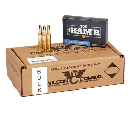 Picture of Wilson Combat 300HAM'R 130gr Speer HAM'R Hot-Core 200rds A300HMR130HHCBLK