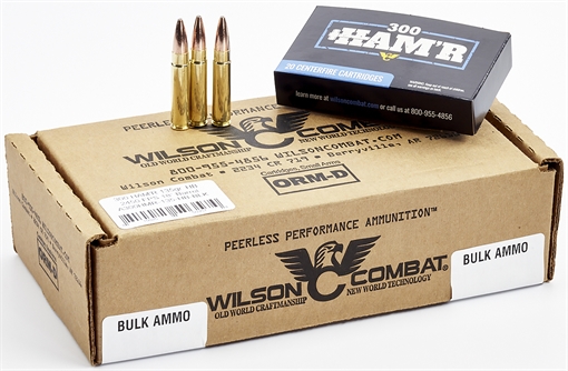 Picture of Wilson Combat Ammunition 300 HAM R | 135gr Speer HAM'R Bonded 2450 FPS - 18" Barrel | 20/Box A300HMR-135-HB A300HMR135HB