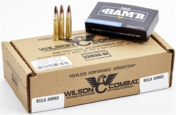 Picture of Wilson Combat Ammunition 300 HAM R 135gr Speer HAM'R Bonded 2450 FPS - 18" Barrel 20/Box A300HMR-135-HB A300HMR135HB