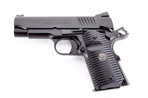 Picture of Wilson Combat ACP Compact SAO 45 ACP 4" 7+1 Black Armor-Tuff Carbon Steel Black G10 Eagle Claw Grip ACPCP45