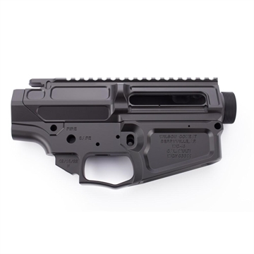 Picture of Wilson Combat AR-10 Receiver Set Lower/Upper Matched Set Billet with Lightweight Upper Black TR-LOWUPP-BIL-10-LWB