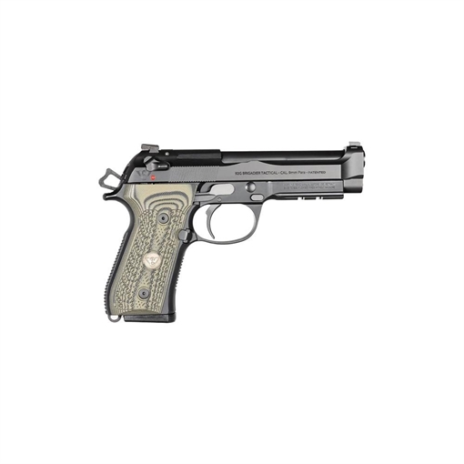 Picture of Wilson Combat Beretta 92G Brigadier Tactical Handgun 9mm Luger 15rd Magazines (2) 4.7" Barrel Black BER-92BRIG-9