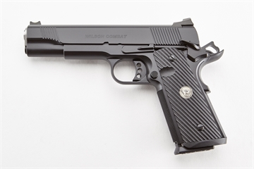 Picture of Wilson Combat CQB Elite 45 ACP 8+1 5" Black Armor Stainless Steel G10 grip CQBEFS-5
