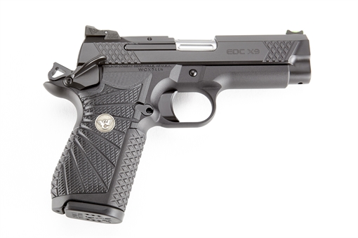 Picture of Wilson Combat 2EDCXCP9A EDC X9 2.0 9mm Luger 15+1 4" Stainless Fluted Barrel, Armor-Tuff Stainless Steel Tri-Top Cut Slide, Combat-Tuff Aluminum Frame w/Beavertail, Black Polymer Grip 2EDCXCP9A EDCX-CP-9A