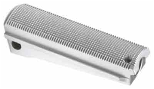 Picture of Wilson Combat Mainspring Housing Flat, Full Size, Checkered, Stainless 92SF