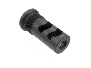 Picture of Wilson Combat Rapid Thread Muzzle Brake, 556 NATO, 1/2X28 Thread Pitch, Melonite Finish, Black, Includes Shims & O-Ring SP-RTMBFB-556 SPRTMBFB556