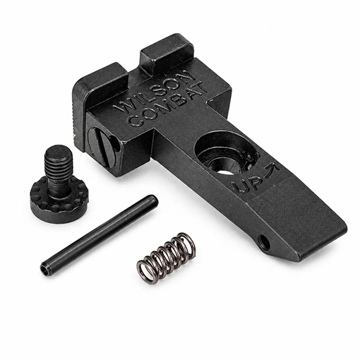 Picture of Wilson Combat Ruger GP100 Serrated Blade Handgun Sight Rear Square Notch Black 1107-SQ