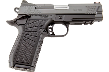 Picture of Wilson Combat SFX9 Double-Stack Compact Handgun 9mm Luger 15rd Magazines (2) 4" Barrel Black Lightrail Frame Ambidextrous Safety SFX9-CPR4-A