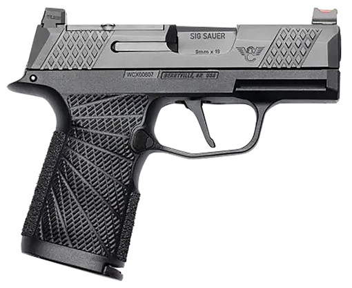 Picture of Wilson Combat 9mm 3.10" DLC Serrated SIGWCP365X9BATHS