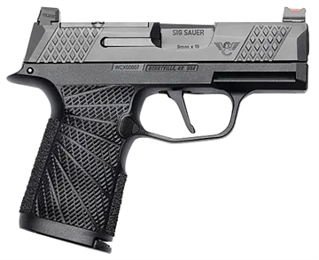 Picture of Wilson Combat 9mm 3.10" DLC Serrated SIGWCP365X9BATHS