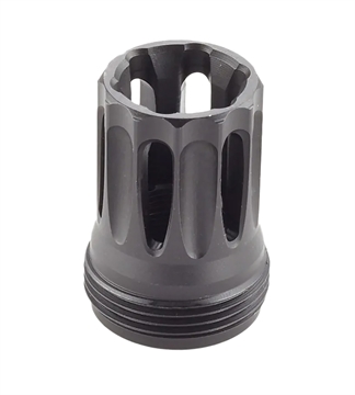 Picture of Wilson Combat Muzzle Brake, 1/2X28 Thread Pitch, 556NATO/223 Rem, Nitride Finish, Black, Fits Wilson Combat Quell Suppressors SP-KMB16-1-2X28 SPKMB1612X28
