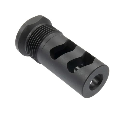 Picture of Wilson Combat Rapid Thread Muzzle Brake, .30 CAL, 5/8X24 Thread Pitch, Melonite Finish, Black, Includes Shims & O-Ring SP-RTMBFB-30 SPRTMBFB30