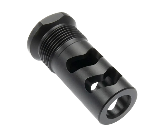 Picture of Wilson Combat Muzzle Brake Whisper 458Cal 11/16"x24 Black Melonite SPRTMBFB458